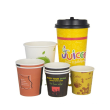 Eco-Friendly single wall paper cup 12oz For Coffee